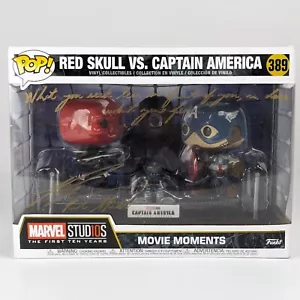 Funko Pop #389 Red Skull Vs. Captain America Signed By Ross Marquand With COA - Picture 1 of 19