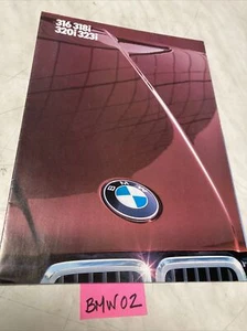BMW 316 318i 320i 323i 1982 Catálogo Folleto Automóvil - Imagen 1 de 6