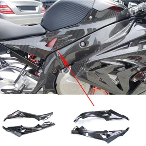 Pair Gas Tank Side Trim Cover Panel Cowl Fairing For BMW S1000RR 2015-2018 - Picture 1 of 6