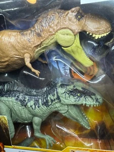 Jurassic World Dominion - Sound Surge Tyrannosaurus Rex vs Giganotosaurus - NEU - Bild 1 von 11