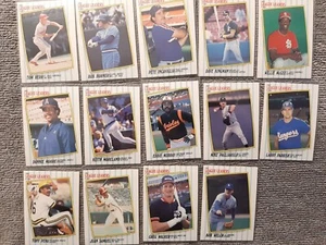 1987 1988 1993 Fleer Baseball Cards Stickers All-stars League Leaders rookie - Picture 1 of 9