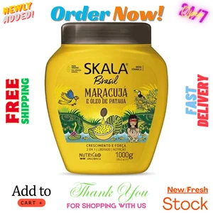 SKALA - Brasil - Creme De Tratamento 2 Em 1 Maracuja E Oleo De Pataua 1 Kg - ... - Picture 1 of 1