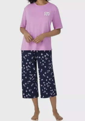 DKNY Ladies' 2-Piece Pajama Set - Image 1 of 3