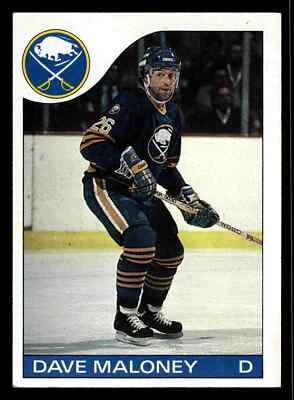 1985-86 Topps Dave Maloney #89 - Buffalo Sabres - Image 1 of 2