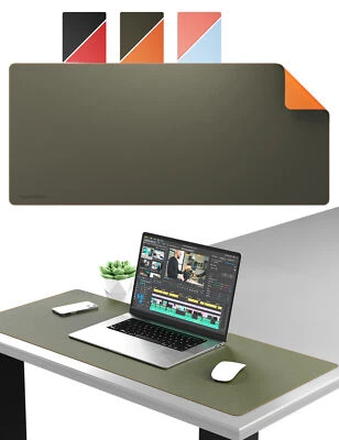 Schreibtischunterlage 90x40 XXL Tischunterlage Mauspad Laptop Schreibtischmatte - Bild 1 von 4