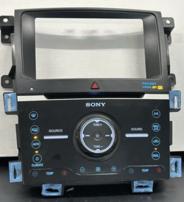 2011 - 2014 FORD EDGE SONY РАДИО AC КЛИМАТ-КОНТРОЛЬ ПАНЕЛИ OEM ET4T-18A802-CB OEM - Изображение 1 из 4