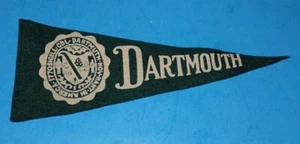 Vintage Felt Flag Dartmouth University, New Hampshsire - Picture 1 of 1