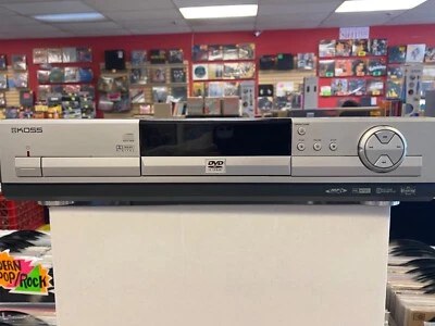 Koss KD250 Black DVD/CD Disc Player (NO REMOTE) - Image 1 of 4