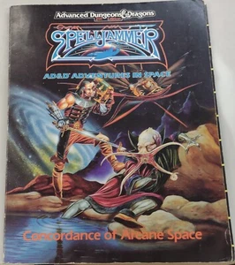 D&D RPG spacejammer second edition (1989) book and 1 map - Imagen 1 de 3