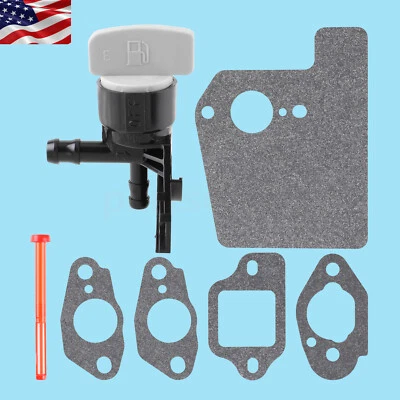 Fuel Shut-off Valve Petcock & Gaskets for Honda HS520 HS520K1 HS720 Snowblowers - Image 1 of 4