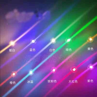 3PCS Super Bright LED Magnetic Light Control Lamp Diy Toys Model Decorative - Image 1 of 4