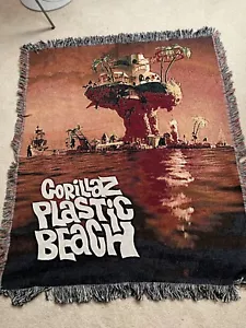 Gorillaz Plastic Beach Promotional Blanket - Picture 1 of 5