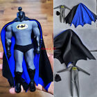 1/12 Dc Animated Batman Clothes Set Outfit Suit Figure Accessory Model With Head