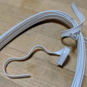 5 YDS Bendable Sewable Plastic Double Wire Nose Strip Piece Trim To Fit  - Picture 1 of 3