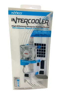 NOS Nyko Intercooler Snap-on Cooling Device Game Consoles Play Wii Longer Sealed Foto 1 de 4
