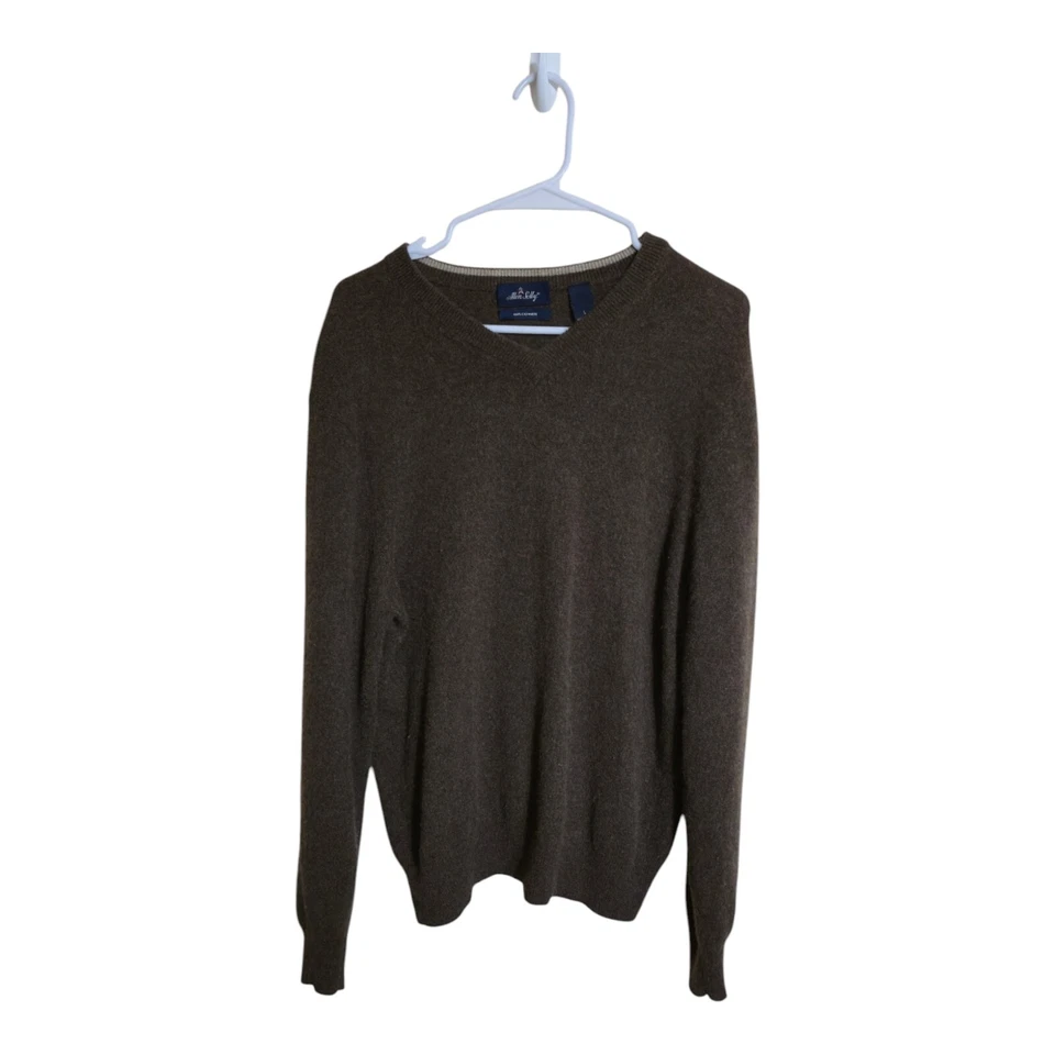 Suéter Allen Solly Masculino L Marrom Cashmere Carreira Preppy Grandpa Core Academia  - Imagem 1 de 4