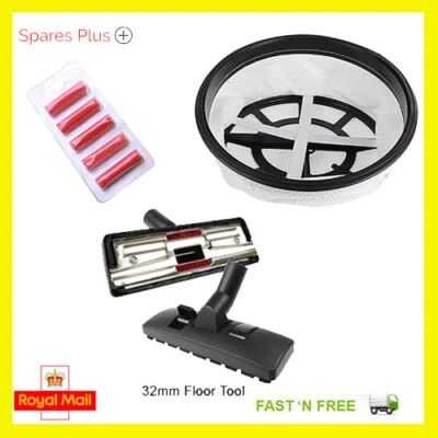 Filtro para herramienta de piso Numatic Henry Hoover aspiradora cabezal de cepillo 32 mm HVR200 Foto 1 de 4