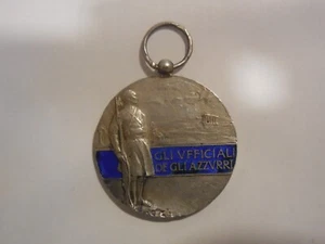 medaglia coloniale 2 battaglione Libico gli azzurri argento 1913 - Imagen 1 de 2