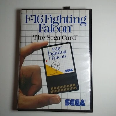 F-16 Fighting Falcon Sega Card Sega Master System - Image 1 of 4