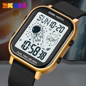 Digital Sport 5Bar Waterproof 1971 Wristwatch Date Women Watches SKMEI - Picture 1 of 9