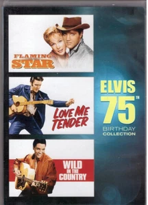 FLAMING STAR + LOVE ME TENDER + WILD IN THE COUNTRY ***USED DVD***** - Picture 1 of 3