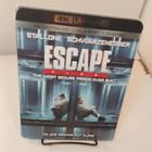 Escape Plan (4K+Blu-Ray) Collector Slipcover-New-Shipping With Tracking