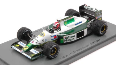 Lotus 102B GP Australian 1991 J.Herbert 1:43   S4591  Sparkmodel - Immagine 1 di 2