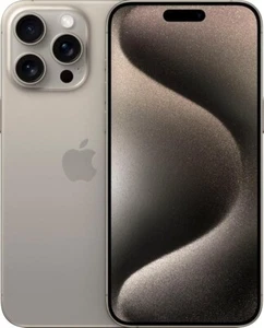 Apple iPhone 15 Pro Max - 256 GB - Natural Titanium (Unlocked) - Afbeelding 1 van 3