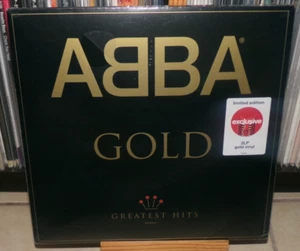 ABBA GOLD LP DANCING QUEEN SOS WATERLOO MAMMA MIA FERNANDO KNOWING ME KNOWING U - Picture 1 of 11