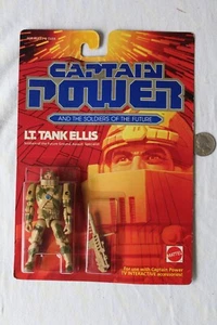 Mattel Captain Power LT. Tank Ellis Action Figur MOC Vintage 1987 MOC NEU Vintage - Bild 1 von 3