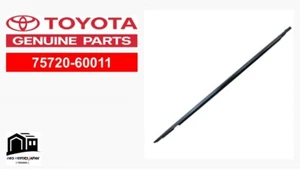 Toyota OEM 75720-60011 MOULDING ASSY, FRONT DOOR BELT, LH LAND CRUISER - Picture 1 of 4