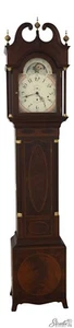67473: SLIGH Thomas Harland Inlaid Mahogany Grandfather Clock - Picture 1 of 22