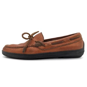 Cole Haan Brown Grain Leather Moc Toe Driving Loafer Women’s 8 AA - Picture 1 of 10