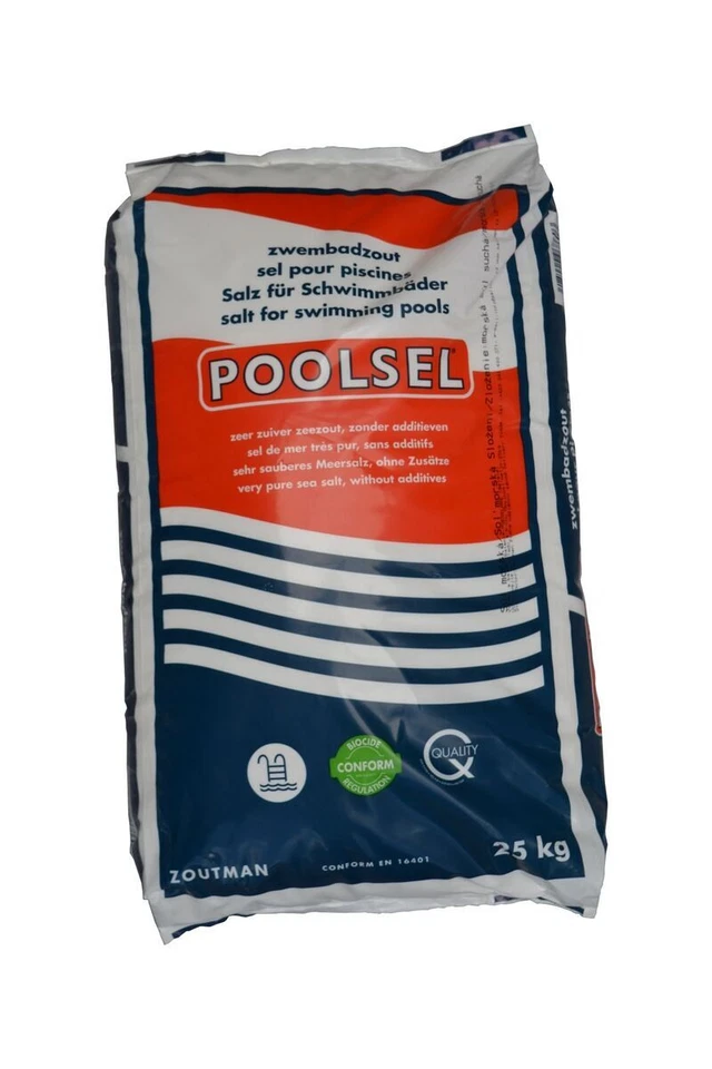 ZOUTMAN POOLSEL Schwimmbadsalz - 25kg
