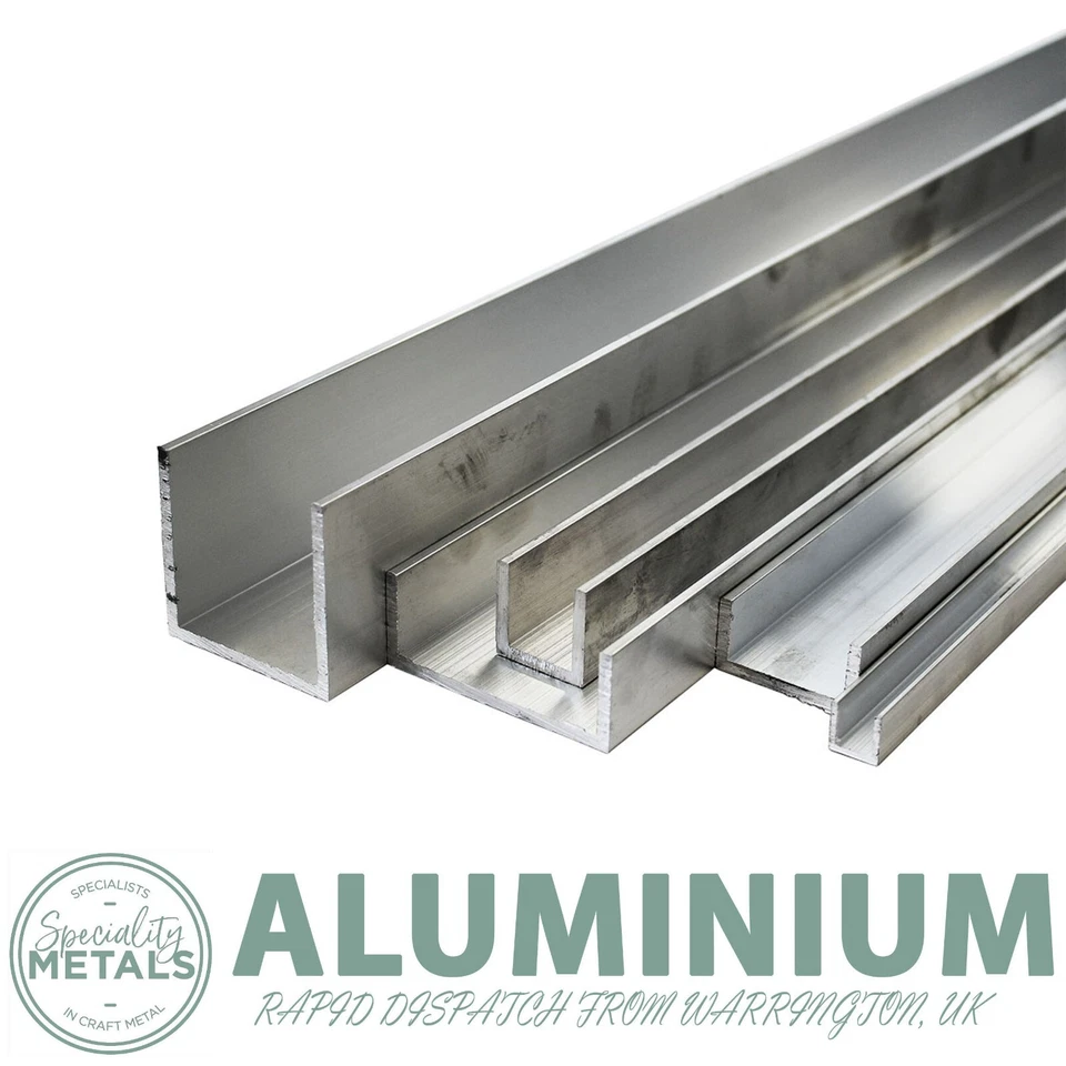 Speciality Metals Aluminium U-Channel: Durable and Versatile Trim for Many Tasks - Image 1 of 1