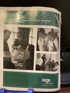 SEALED BRAND NEW UNUSED SAGE MAS500 Warehouse Automation Software CD + Docs - Picture 1 of 4
