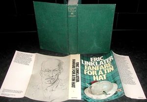 ERIC LINKLATER Fanfare for a Tin Hat 1st Ed illus Autobiography WW1 WWI Orkney - Picture 1 of 1