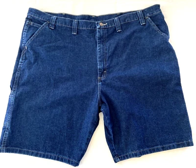 WRANGLER 5 Star Carpenter Blue Denim Shorts Flex Men's Size 46 NWT - Image 1 of 4