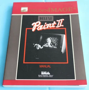 DELUXE Paint II - libro goldenIMAGE / manual - Imagen 1 de 4