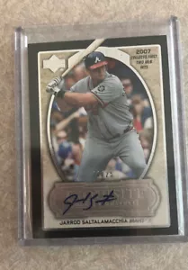 2008 JARROD SALTALAMACCHIA EXQUISITE AUTO 24/25 AUTOGRAPH - Picture 1 of 2