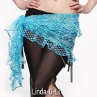 New Belly Dance Costume Hip Scarf Belt Skirt Wrap 7 colors 1/2