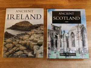 BOOK - Bundle X2 Large Hardback Books Celtic History Ancient Ireland & Scotland  - Picture 1 of 2