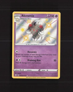 Tarjeta Pokémon Alcremie SV058/SV122 Shining Fates Shiny Holo rara casi nueva - Imagen 1 de 10