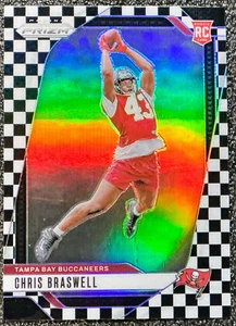 Chris Braswell 2024 Panini Prizm #320 Black & White Checker Prizm (RC) - Picture 1 of 2