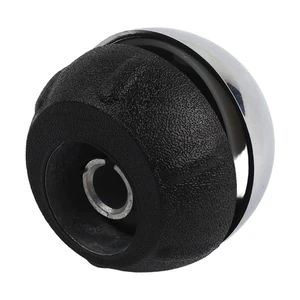 For Fiat 500 Black Chrome 5 Speed Gear Shift Knob for Easy Replacement - Picture 1 of 12