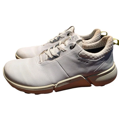 ECCO Women’s Golf Biom H4 Gore-Tex Shoes White / Silver / Gray Sz 10 - Image 1 of 4