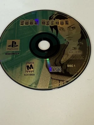 Fear Effect Playstation 1 Discs Only Tested Works Great - Image 1 of 4