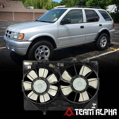 Fits 2001-2003 Isuzu Rodeo Sport 2.2l AT Radiator Cooling Fan OE Style IZ3115101 - Image 1 of 4