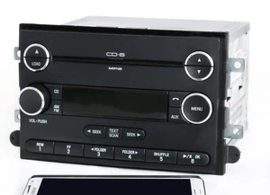 Ford 2006-07 Fusion Radio AM FM 6 Disc CD Player w Bluetooth Part 6E5T-18C815-CL - Picture 1 of 4
