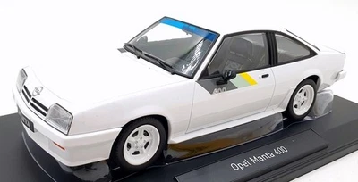 Norev 1/18 Scale Diecast 183302 - Opel Manta 400 1982 - White - Image 1 of 4